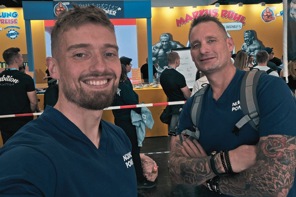 Michael og Jesper fra Maxis på FIBO 2026 i Köln