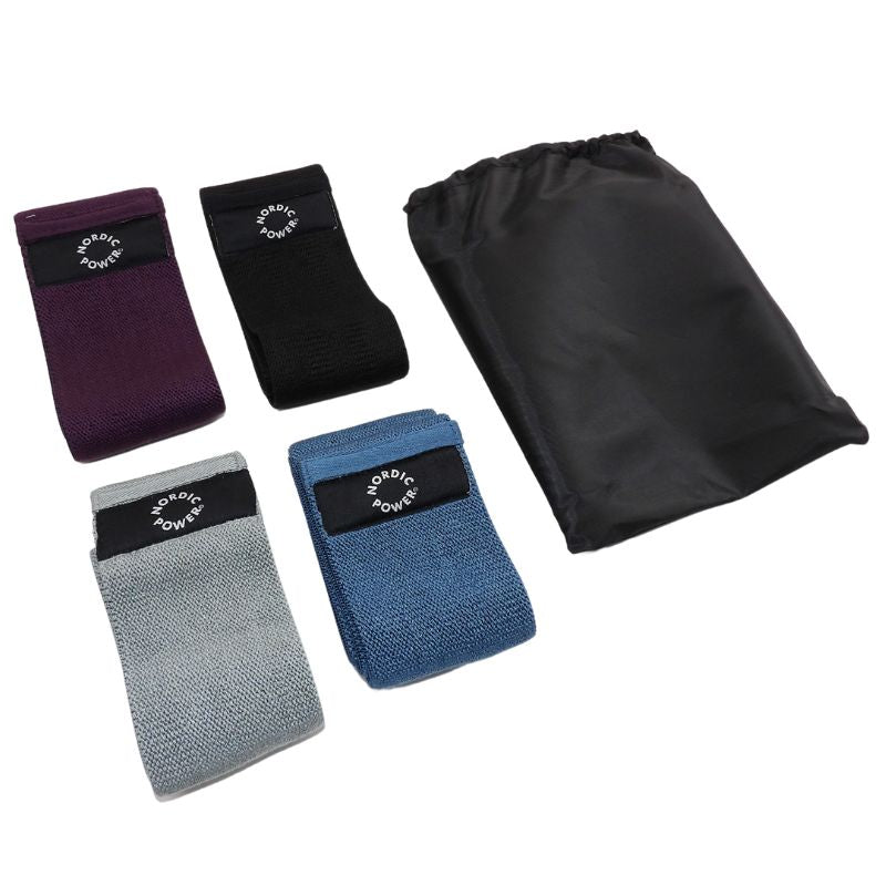 Køb Booty Bands 4 Pack - Træningselastikker Fra NORDIC POWER På Tilbud Her - Maxis.dk