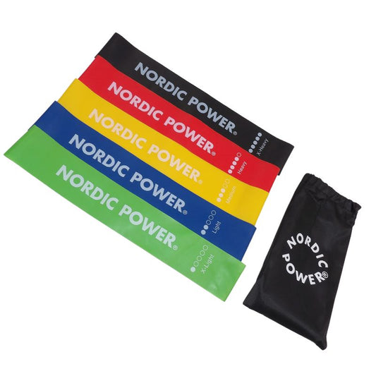 Billige Booty Bands i Latex, 5 Stk Fra NORDIC POWER - Se Alle Tilbud På Træningselastikker Her - Maxis.dk