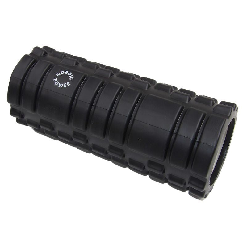 Foam Roller Sort 33x14 cm - NORDIC POWER - Maxis.dk