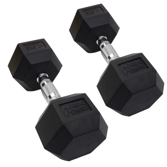 Hexagon Håndvægt 12.5 Kg - Køb Med Prisgaranti Fra NORDIC POWER - Maxis.dk