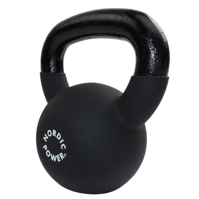 10 Kg. Kettlebell Sort Fra NORDIC POWER, Køb Billigst Her - Maxis.dk