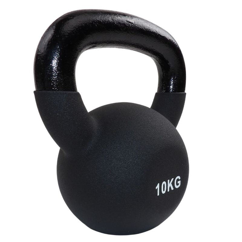 Billig Kettlebell 10 Kg, Sort Med Neopren Fra NORDIC POWER - Maxis.dk