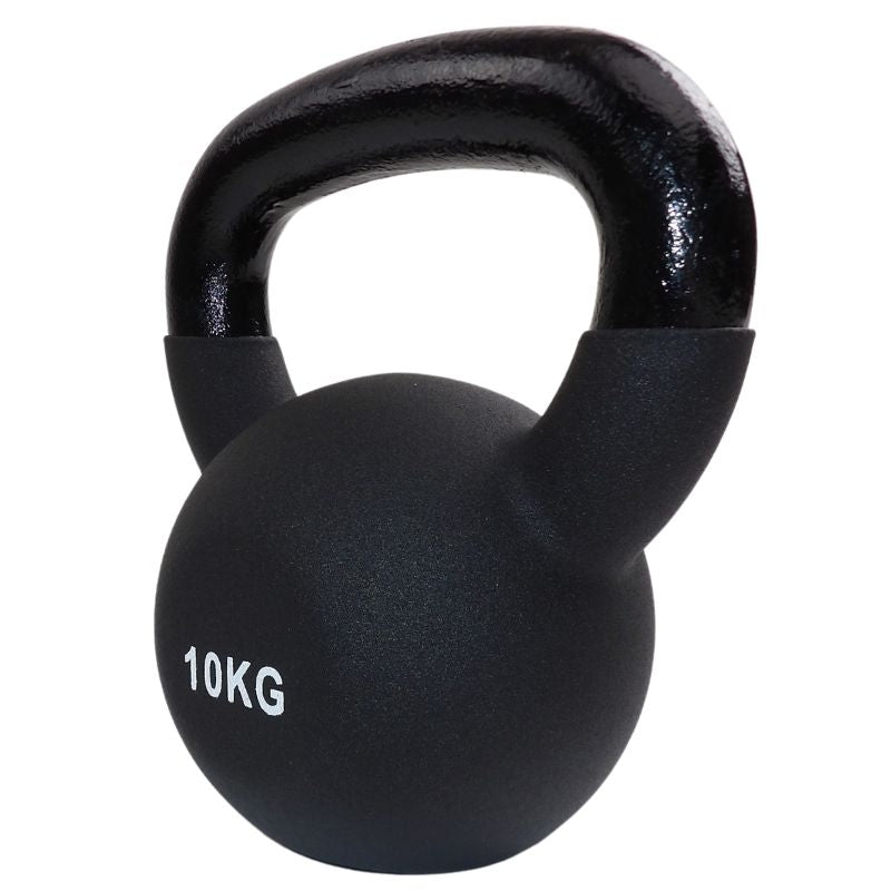 Sort Kettlebell 10 Kg, Med Neopren Fra NORDIC POWER - På Tilbud Lige Nu