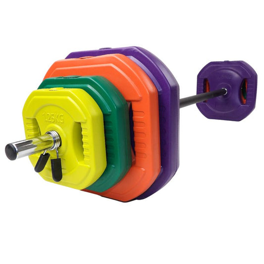 35 kg Vægtstangssæt - Bodypump Sæt Ø28 Fra NORDIC POWER, Køb På Tilbud Her - Maxis.dk