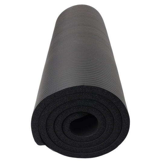 Träningsmatta Svart 1,5 cm Tjock - NORDIC POWER - ERBJUDANDE