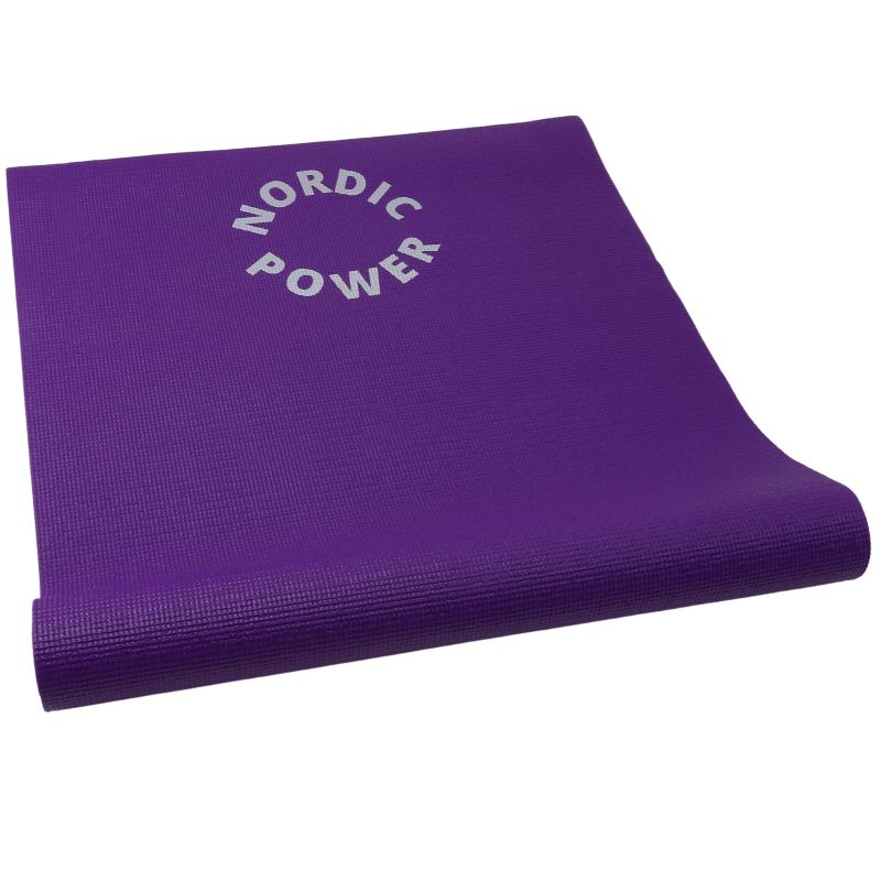 Billig Yogamåtte Lilla 4 mm - NORDIC POWER - Maxis.dk