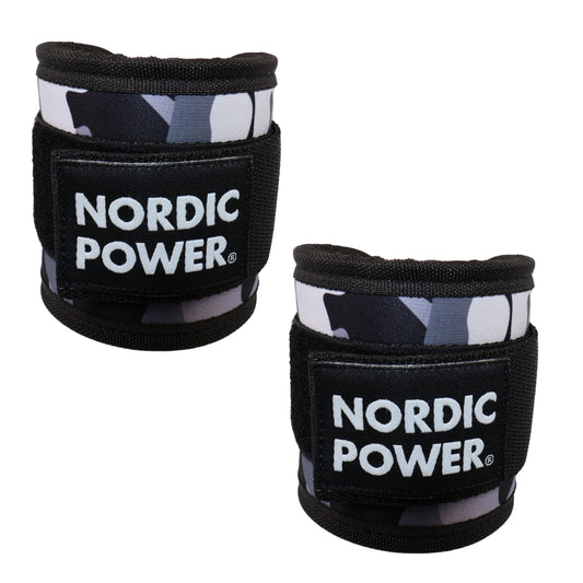Fotledskrokar Grå Camo - NORDIC POWER