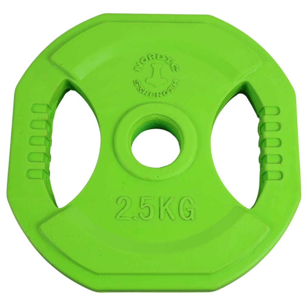 2 st. Bodypump viktskivor set 2,5 kg - Återstående parti - Ø30 mm