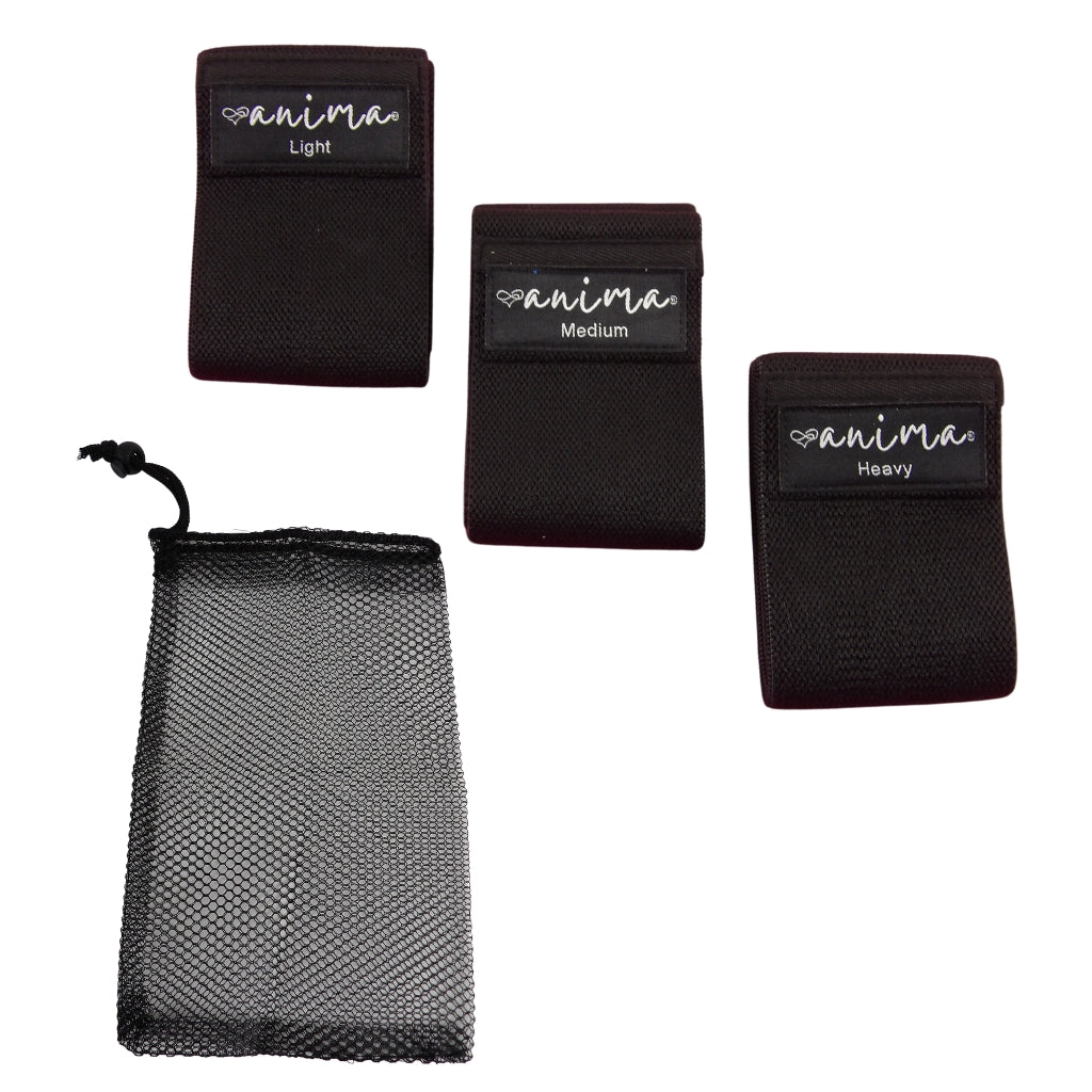 RUMPEBAND 3-pack Svarta - ANIMA