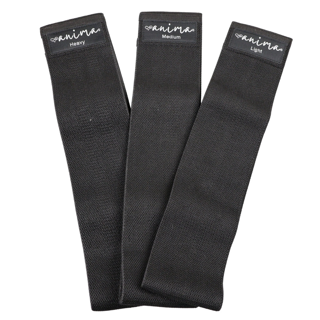 RUMPEBAND 3-pack Svarta - ANIMA