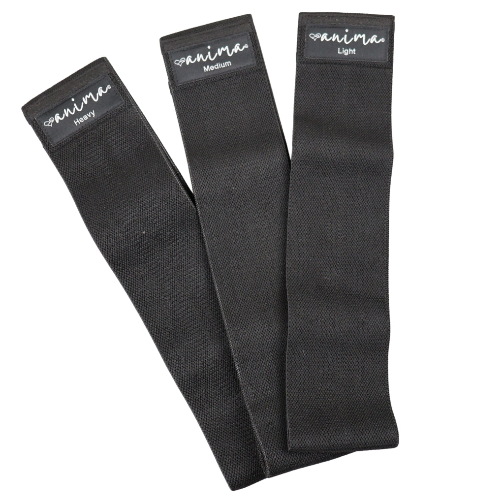 RUMPEBAND 3-pack Svarta - ANIMA
