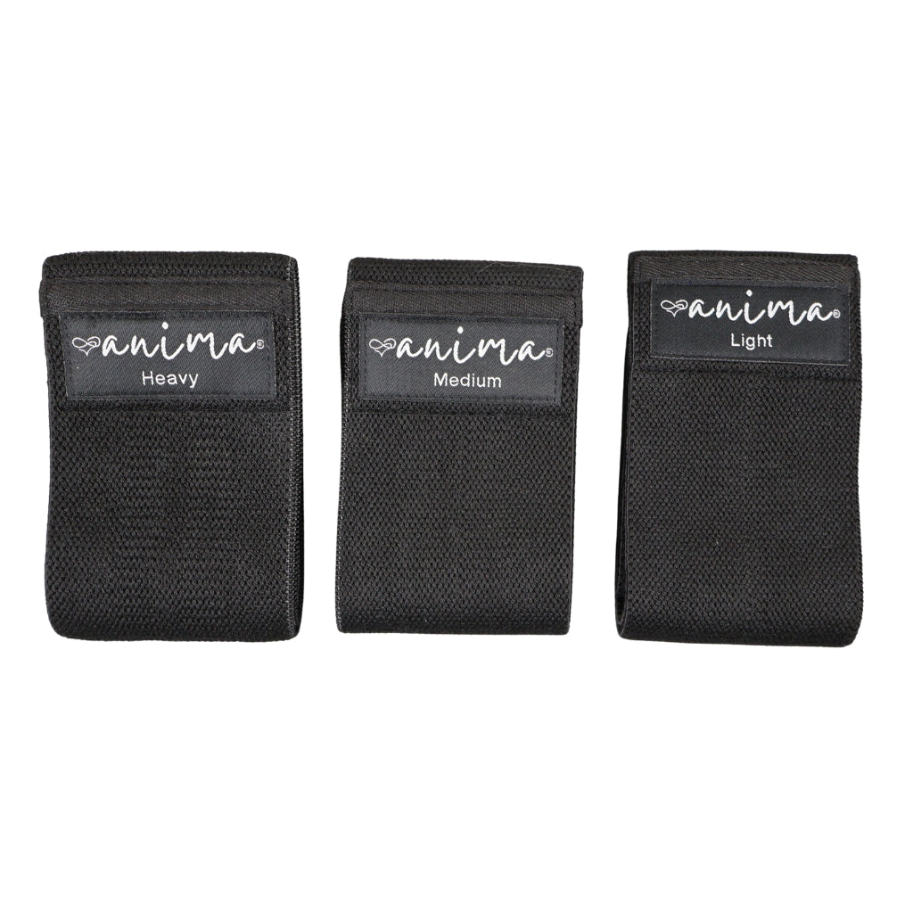 RUMPEBAND 3-pack Svarta - ANIMA