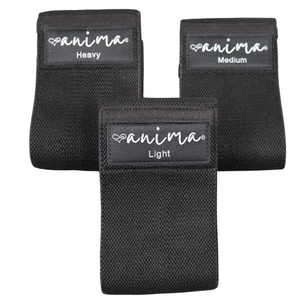 RUMPEBAND 3-pack Svarta - ANIMA