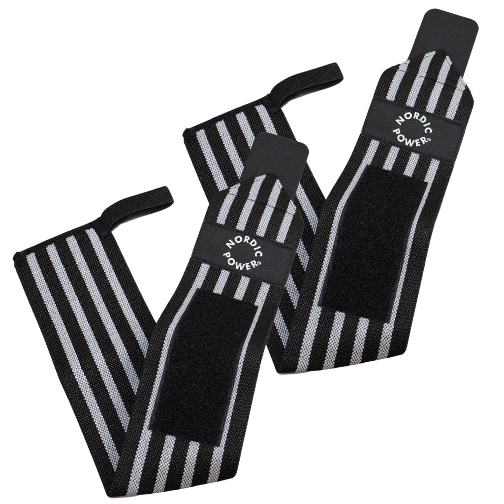 2 st. handledsstöd, handledslinda röd - NORDIC POWER