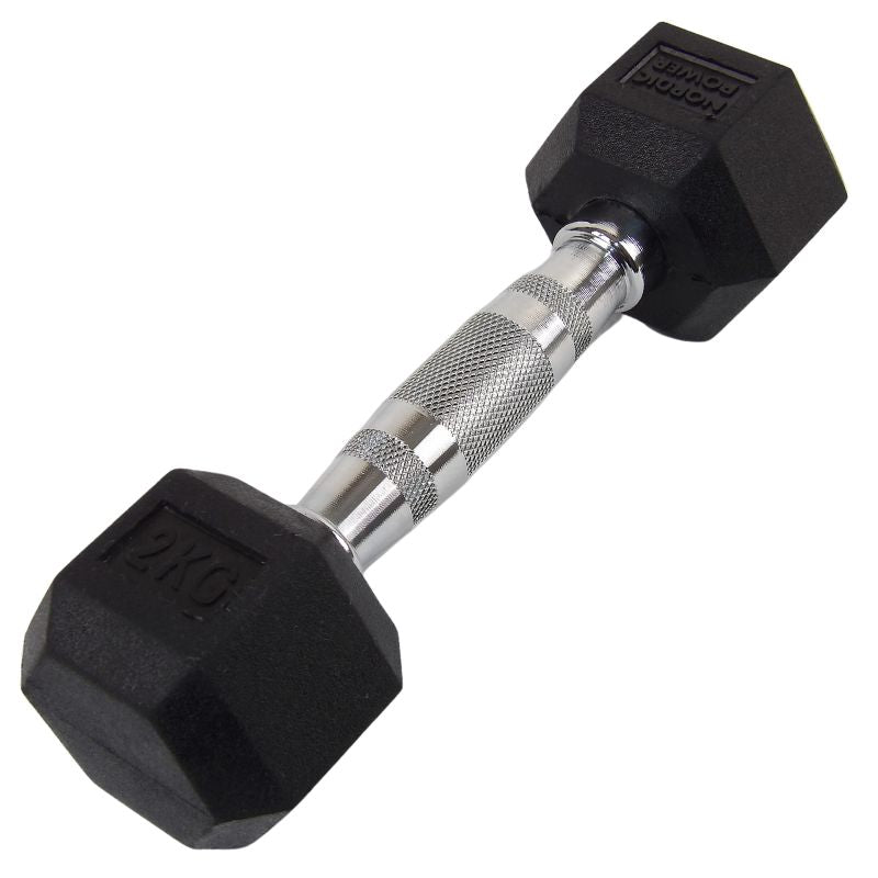 Hexagonhantel 2 kg - NORDIC POWER