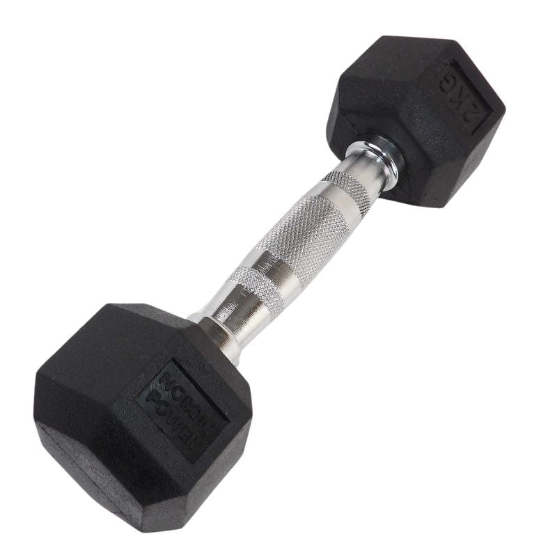 Hexagonhantel 2 kg - NORDIC POWER