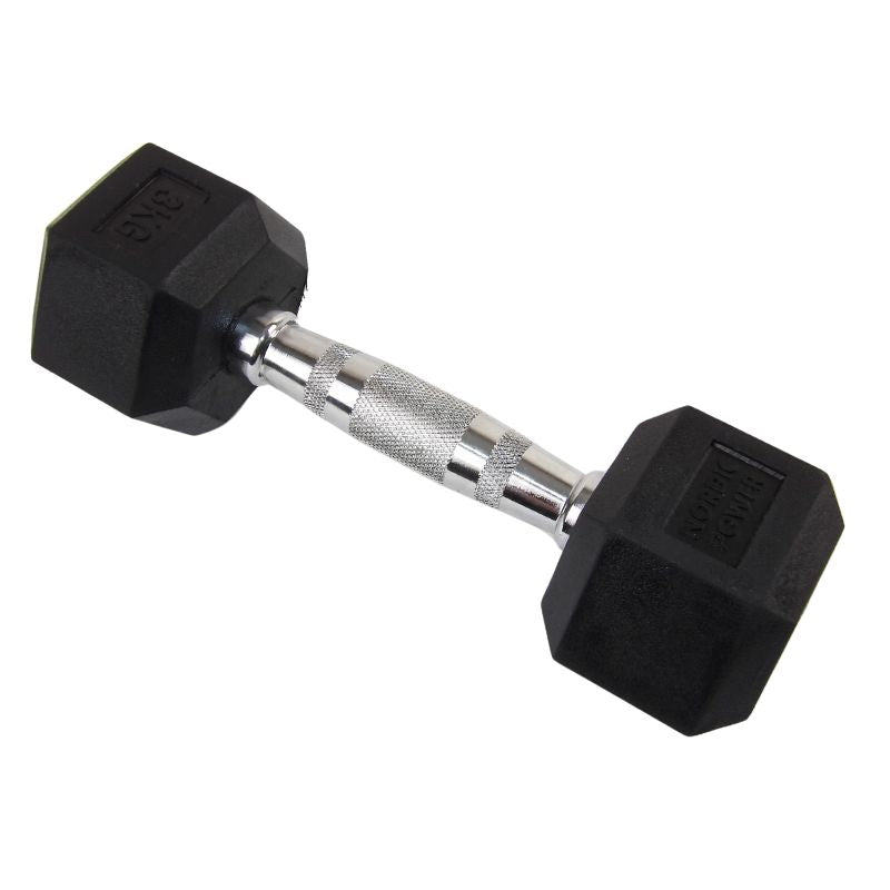 Hexagonhantel 3 kg - NORDIC POWER