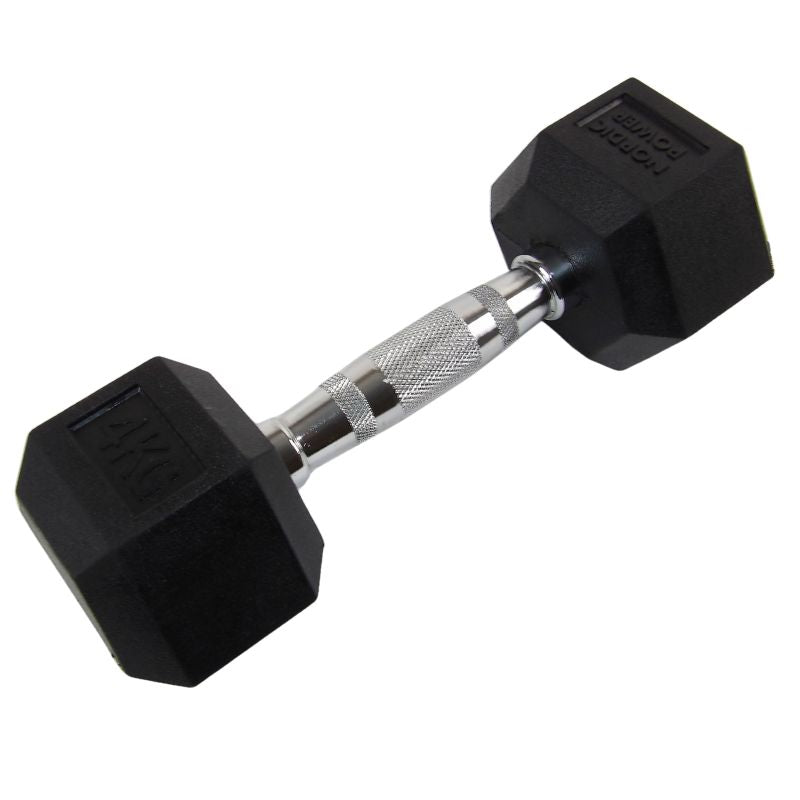 Hexagonhantel 4 kg - NORDIC POWER
