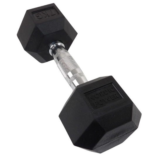 Hexagonhantel 7 kg - NORDIC POWER