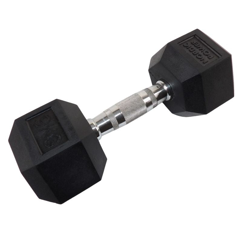 2 x 9 kg. Hexagonhantlar - NORDIC POWER