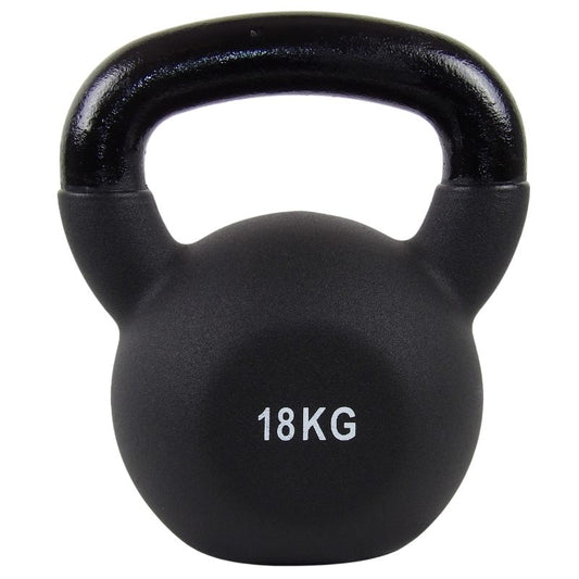 Kettlebell 18 kg. Gjutjärn och neopren - NORDIC POWER