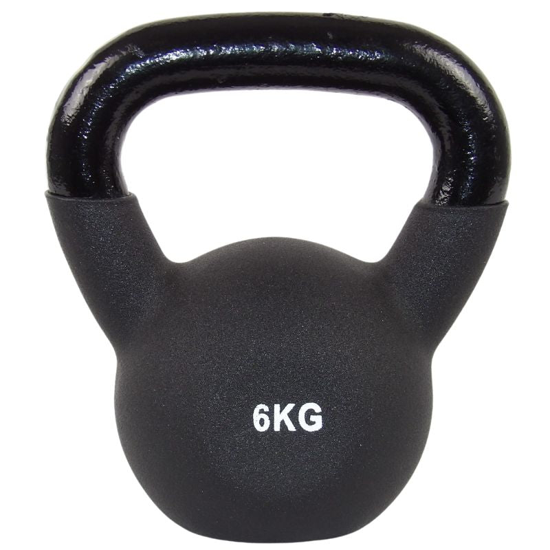 Kettlebell 6 kg. Gjutjärn och neopren - NORDIC POWER