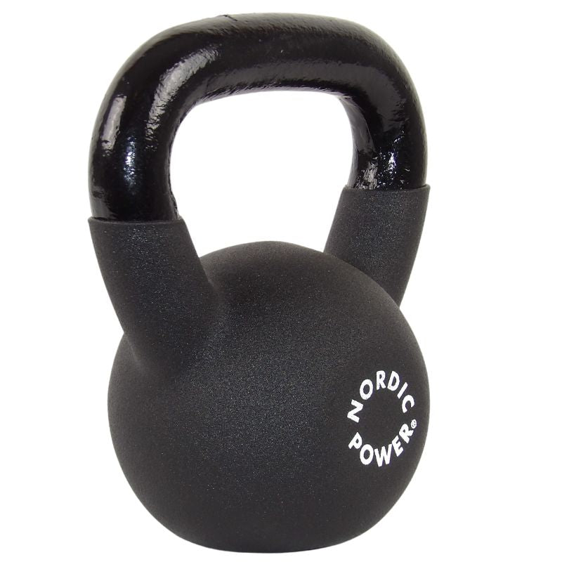 Kettlebell 6 kg. Gjutjärn och neopren - NORDIC POWER