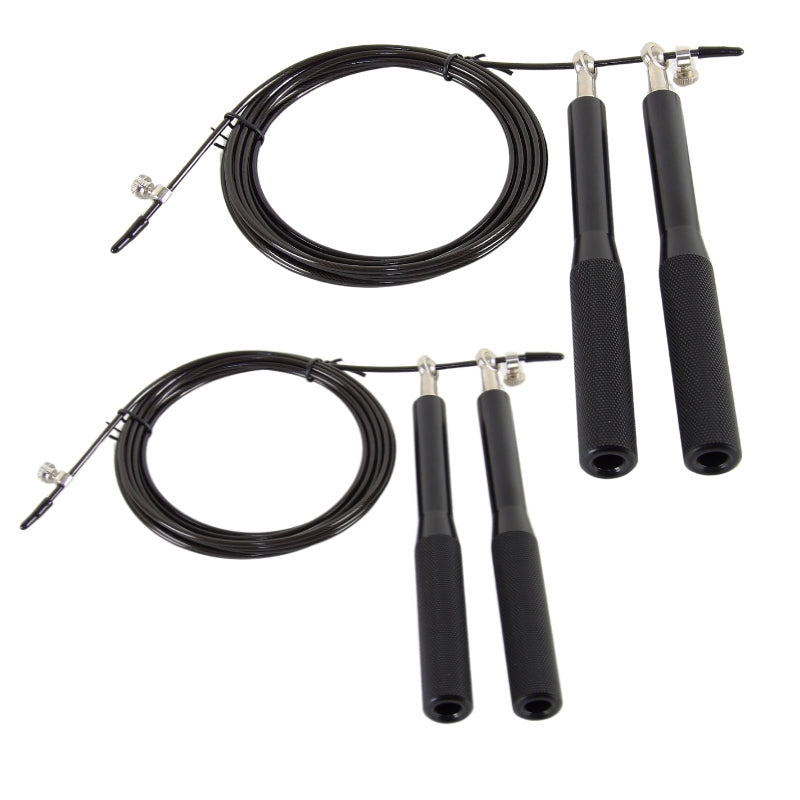 2 st Speedrope Pro svarta aluminiumgrepp - Erbjudande