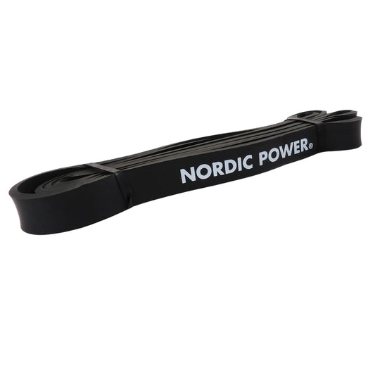 Styrkeband svart i latex 5-20 kg - NORDIC POWER