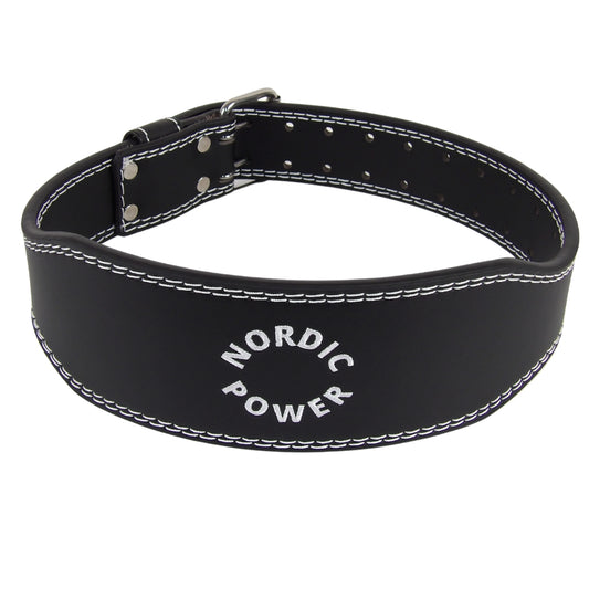 Billigt Træningsbælte Læder til Crossfit, Styrketræning - NORDIC POWER