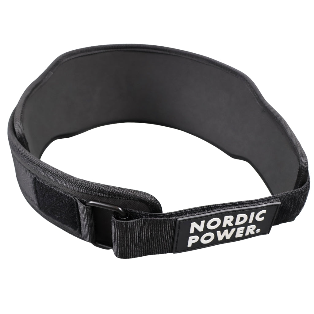 Træningsbælte Medium, Sort - NORDIC POWER