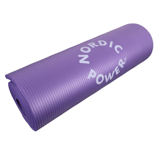 Träningsmatta Lila 1,5 cm Tjock - NORDIC POWER - ERBJUDANDE