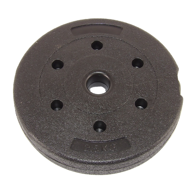 Viktskivor 2,5 kg. I set, Ø25 mm. (2 st.) - Uttag