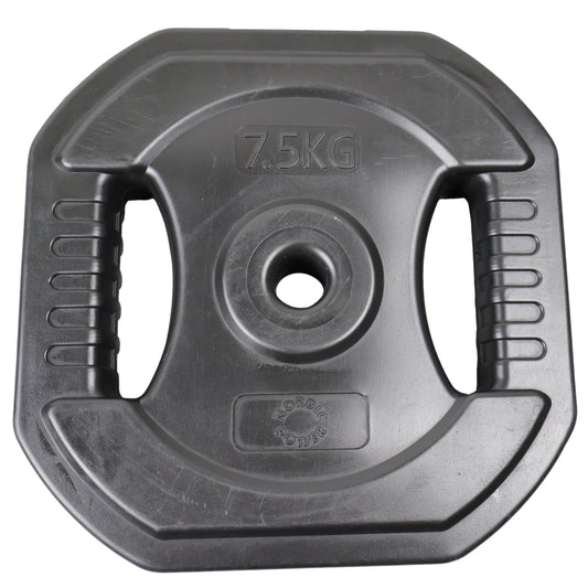 Bodypump Viktskiva 7,5 kg. Blå NORDIC POWER - 1 styck - Ø25 mm.