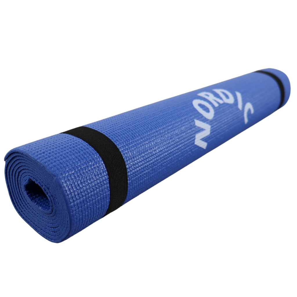 12 st. yogamattor, blå 6 mm. NORDIC POWER