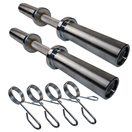 2 x 6,25 kg olympiska hantelstänger. Ø50 mm - NORDIC POWER