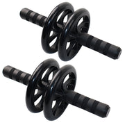 2 st. Maghjul PRO - Ab Wheel med halkfria grepp - NORDIC POWER - Super Deal