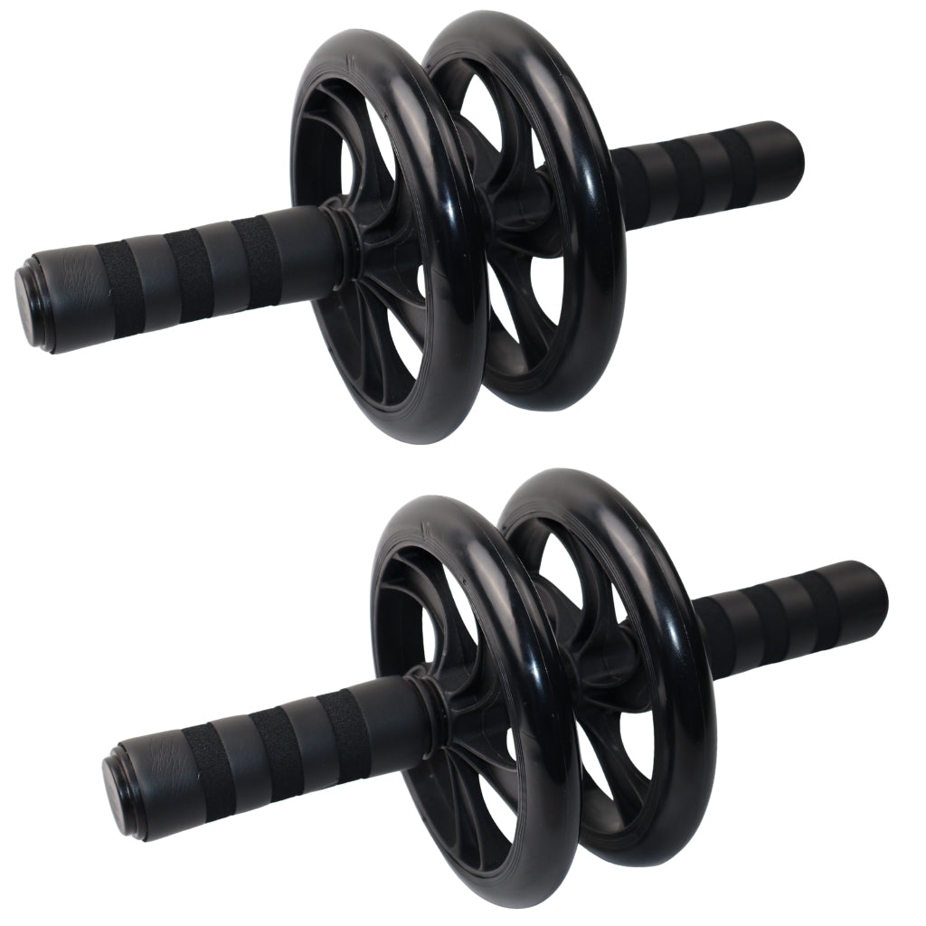 2 st. Maghjul PRO - Ab Wheel med halkfria grepp - NORDIC POWER - Super Deal