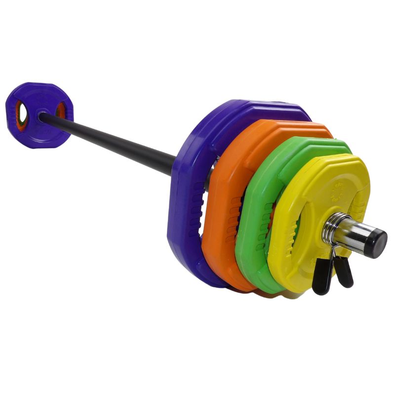 2 st. Bodypump viktskivor 7,5 kg. Lila PRO, Ø30 mm - NORDIC POWER