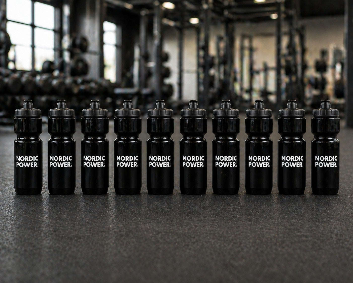 Vattenflaska Svart, 700 ml - NORDIC POWER