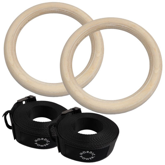 Gymnastikringar / Träringar - NORDIC POWER - DEMO