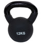 Kettlebell 12 Kg, Sort Med Neopren Fra NORDIC POWER, Lynhurtig Levering - Maxis.dk