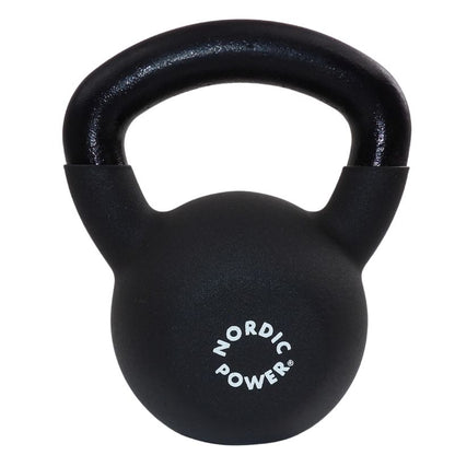 Kettlebell 16 kg. Sort Med Neopren Fra NORDIC POWER, Køb Billigst På Maxis.dk