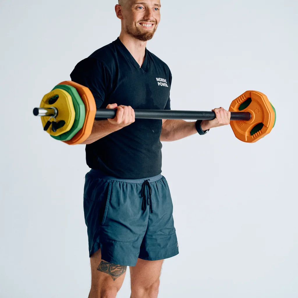 Bodypumpset 20 KG PRO - NORDIC POWER - Ø30 mm.