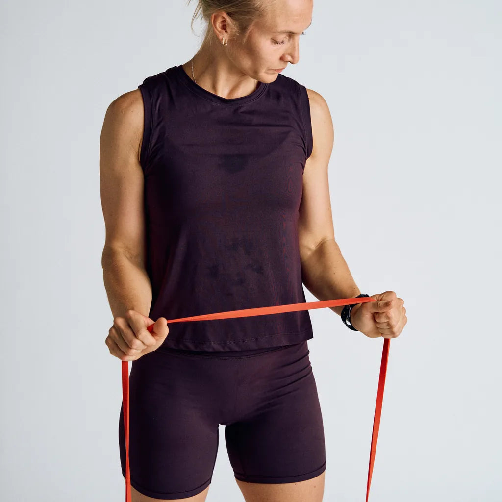 Styrkeband rött i latex 2-17 kg - NORDIC POWER