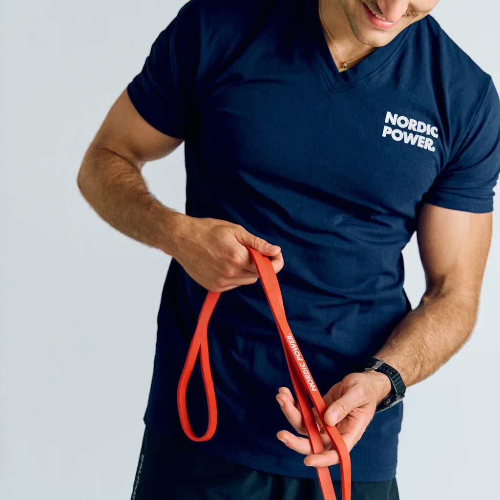 Strength Band Röd i latex 2-17 kg - NORDIC POWER