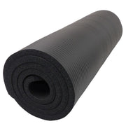 Träningsmatta Svart 1,5 cm Tjock - NORDIC POWER - ERBJUDANDE