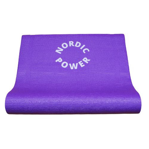 Yogamåtte lilla 6 mm på tilbud. Altid prisgaranti fra NORDIC POWER