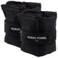 Fotledsvikter 2 kg. Set, svarta Oxford, 2 st - NORDIC POWER 